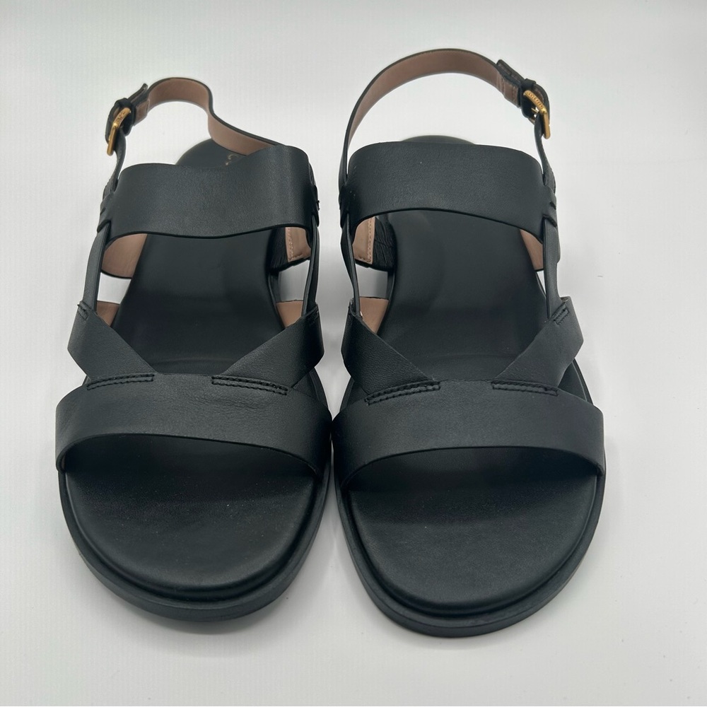 New Women’s Cole Haan Black Fawn Sandals size 10